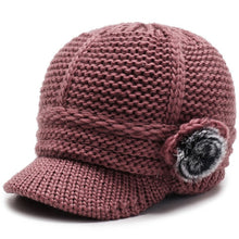 Load image into Gallery viewer, 2019 new winter woolen women&#39;s knit hat plus velvet thickening wild mother hat